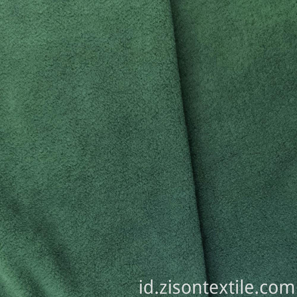 Double Sided Brushed Polyester Knitted Polar Fleece Fabric